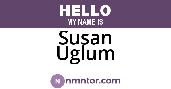 Susan Uglum