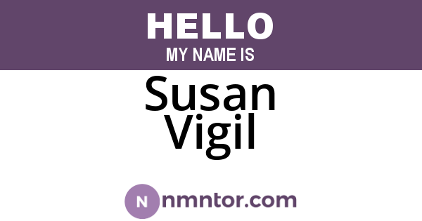 Susan Vigil