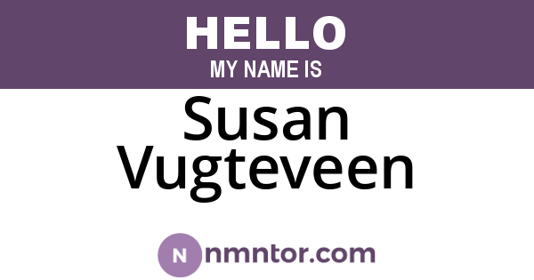 Susan Vugteveen