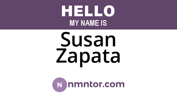 Susan Zapata