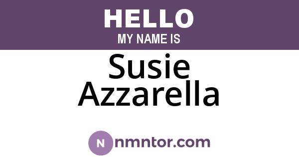 Susie Azzarella