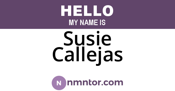 Susie Callejas
