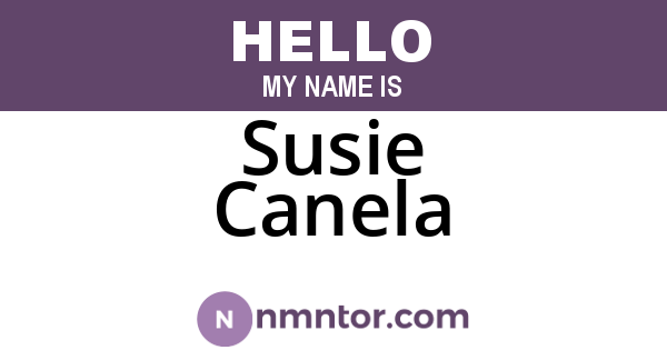 Susie Canela