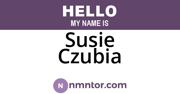 Susie Czubia