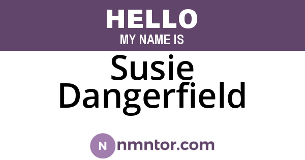 Susie Dangerfield