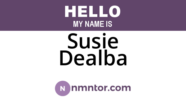 Susie Dealba