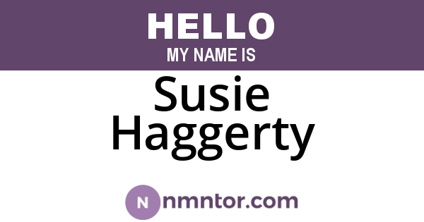 Susie Haggerty