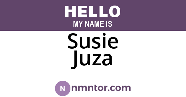 Susie Juza