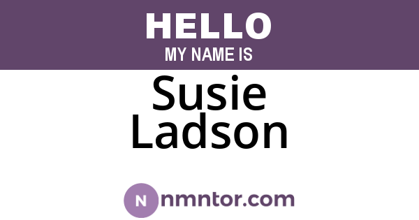 Susie Ladson