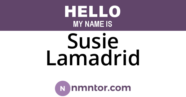 Susie Lamadrid
