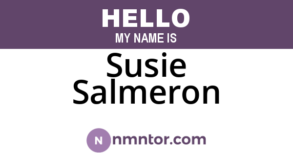 Susie Salmeron