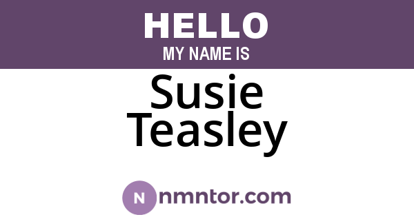 Susie Teasley
