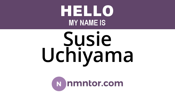 Susie Uchiyama