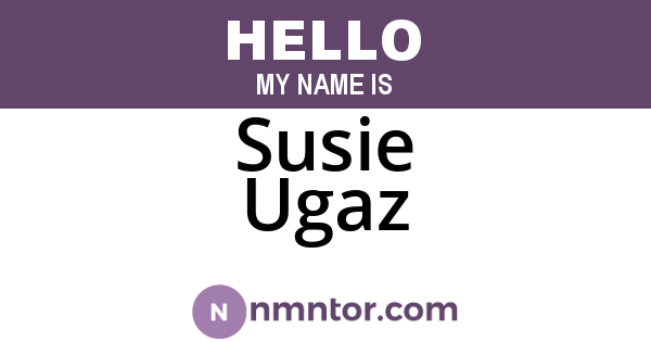 Susie Ugaz
