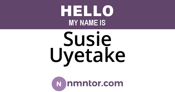 Susie Uyetake