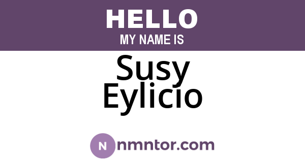 Susy Eylicio