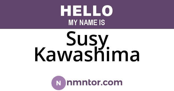 Susy Kawashima