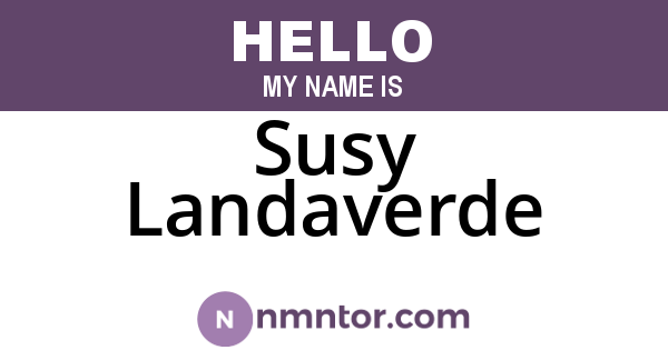 Susy Landaverde
