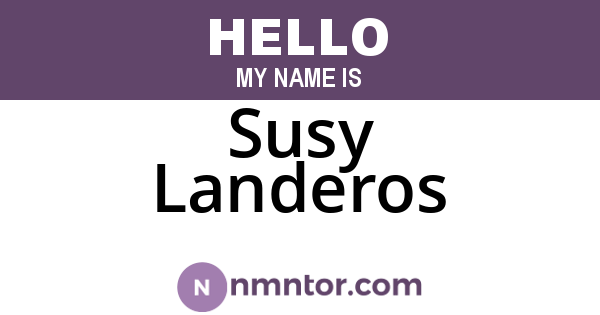 Susy Landeros