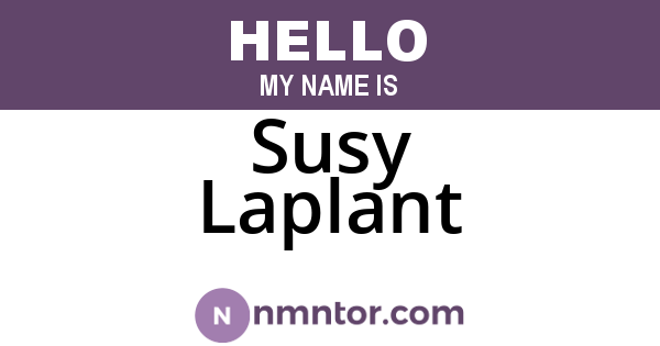 Susy Laplant