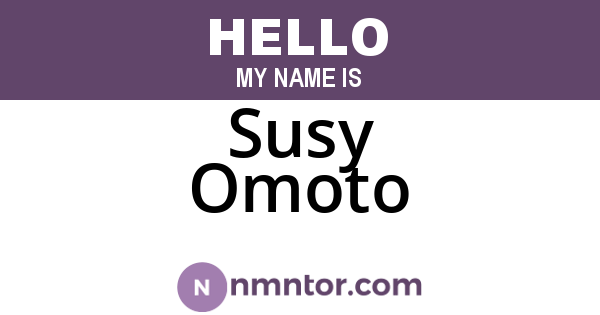 Susy Omoto
