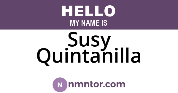 Susy Quintanilla