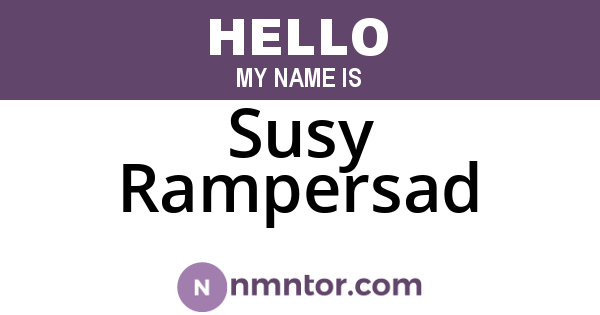 Susy Rampersad