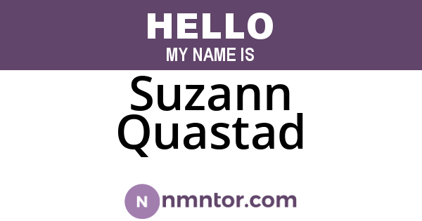 Suzann Quastad