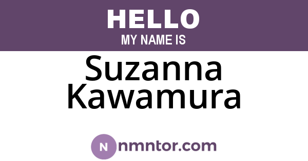 Suzanna Kawamura