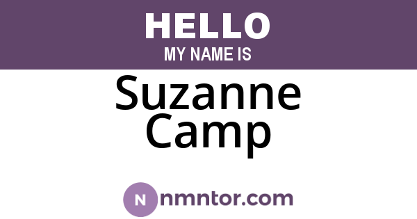 Suzanne Camp