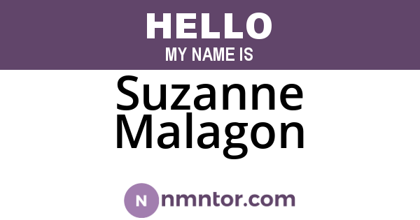 Suzanne Malagon