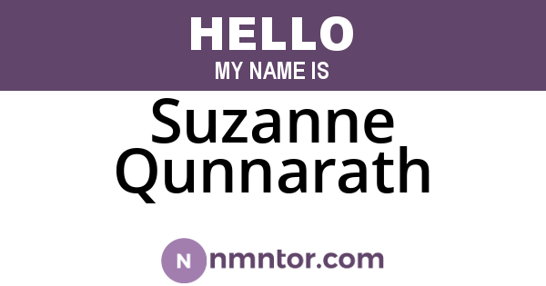 Suzanne Qunnarath