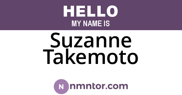 Suzanne Takemoto