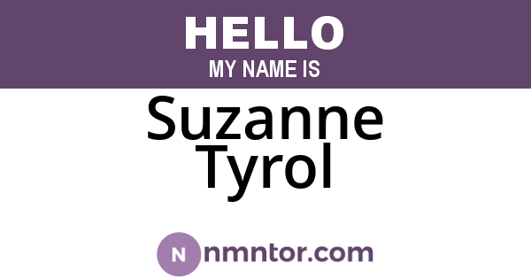 Suzanne Tyrol