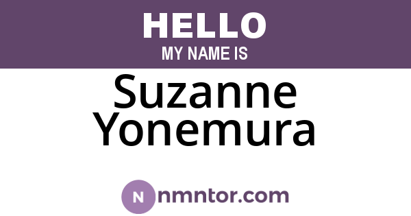 Suzanne Yonemura