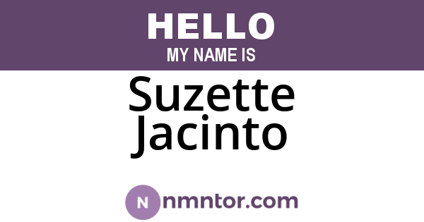 Suzette Jacinto