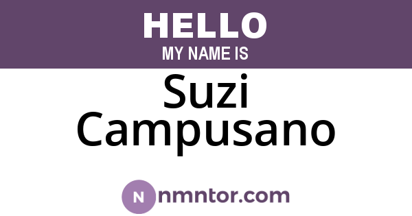 Suzi Campusano