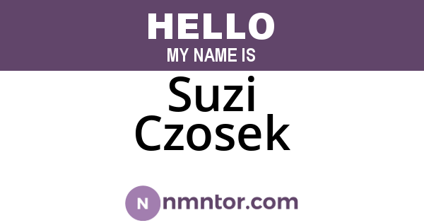 Suzi Czosek
