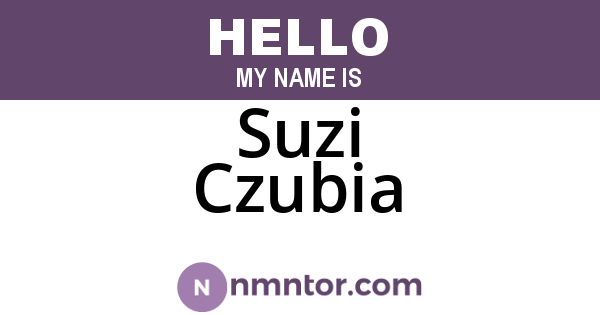Suzi Czubia