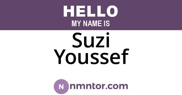 Suzi Youssef