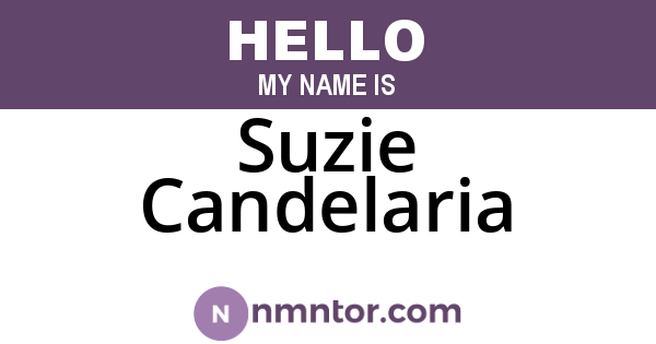 Suzie Candelaria