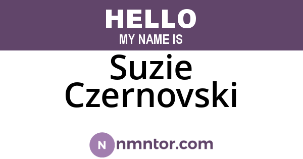 Suzie Czernovski