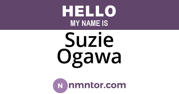 Suzie Ogawa