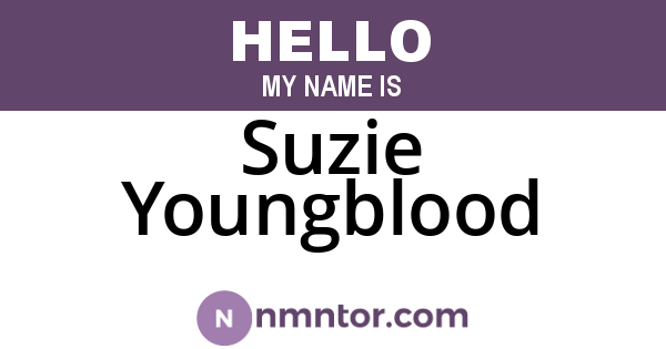 Suzie Youngblood