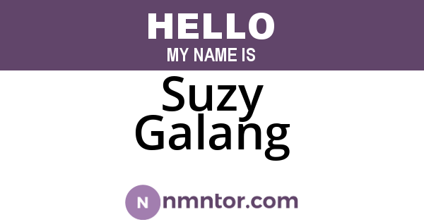Suzy Galang