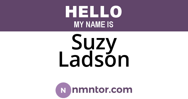 Suzy Ladson