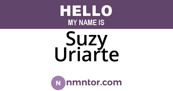 Suzy Uriarte