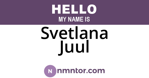 Svetlana Juul