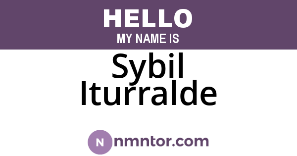 Sybil Iturralde