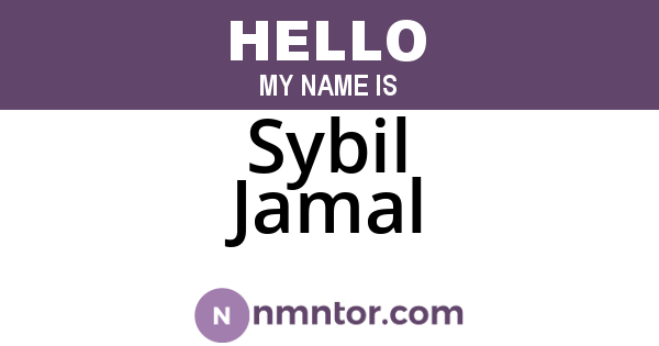 Sybil Jamal